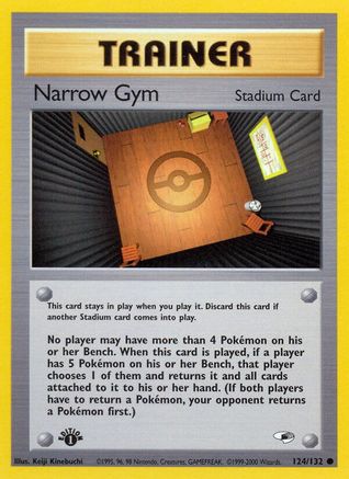 Narrow Gym 124 - 1st Edition - Common