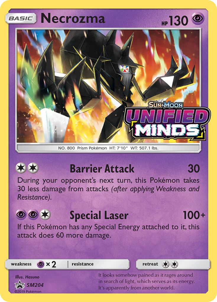 Necrozma - SM204 (Prerelease) - Holofoil - Promo