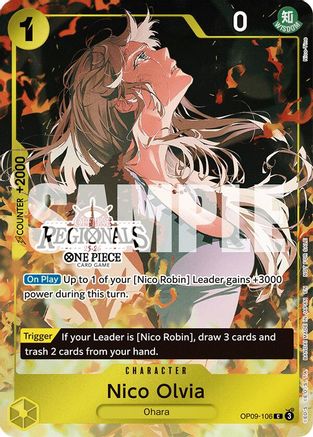 Nico Olvia (Offline Regional Participation Pack 2025 Vol.1) (OP09-106) - Common