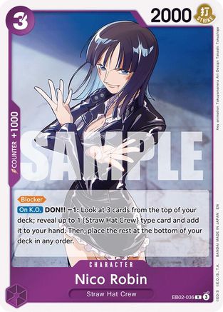 Nico Robin (EB02-036) - Rare