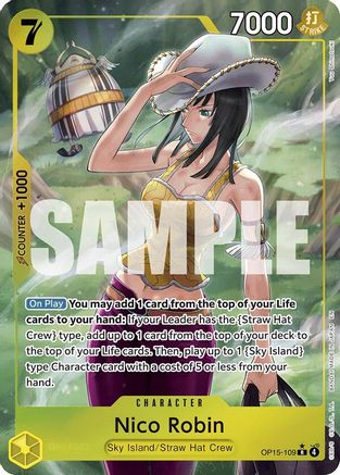 Nico Robin (OP15-109) (Alternate Art) (OP15-109) - Rare