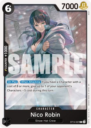 Nico Robin - ST14-007 (Reprint) (ST14-007) - Common