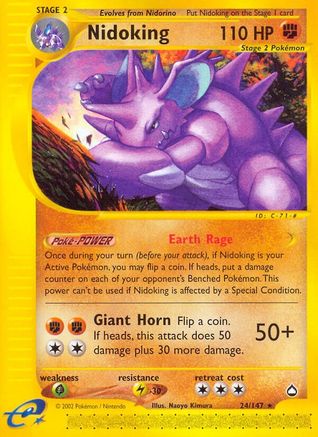 Nidoking (24) (24) 024/147 - Rare