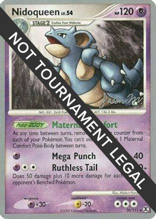 Nidoqueen - 2009 (Jason Martinez) 030 - Rare