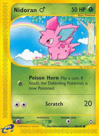 Nidoran M 096 - Common