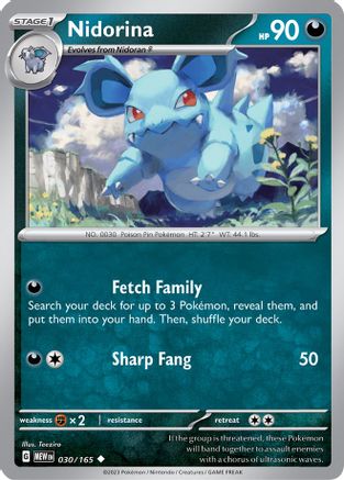 Nidorina 030 - Uncommon