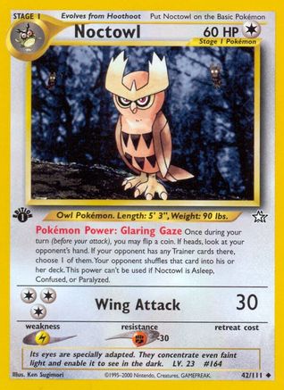 Noctowl 042 - 1st Edition - Uncommon