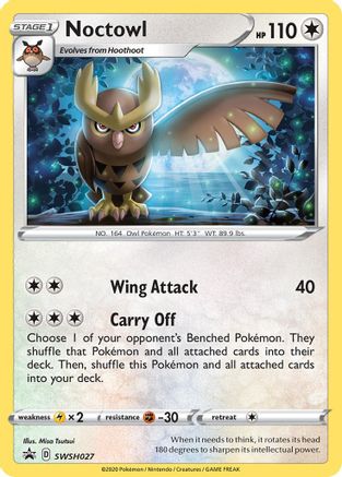 Noctowl - SWSH027 - Holofoil - Promo
