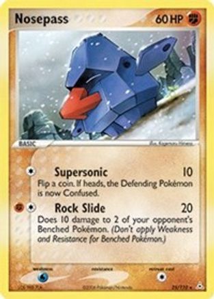 Nosepass - Reverse Holofoil - Rare