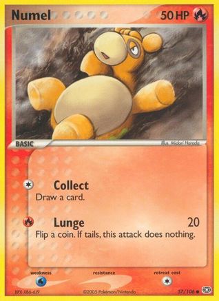 Numel 057/106 - Reverse Holofoil - Common