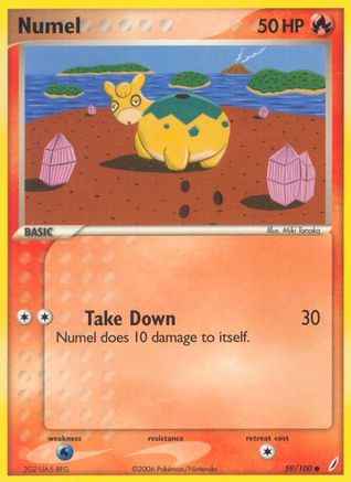 Numel 059 - Reverse Holofoil - Common