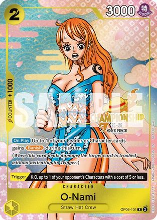 O-Nami (CS 25-26 Event Pack) (OP06-101) - Rare