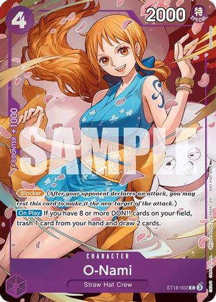 O-Nami - ST18-002 (Dash Pack) (ST18-002) - Common