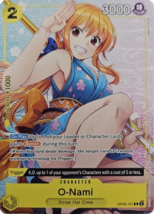 O-Nami (Welcome Pack Vol. 2) (OP06-101) - Rare