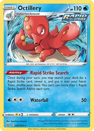 Octillery - 037/163/163 - Rare