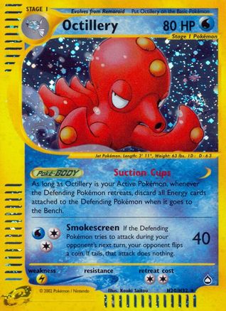 Octillery (H20) - Holofoil - Holo Rare
