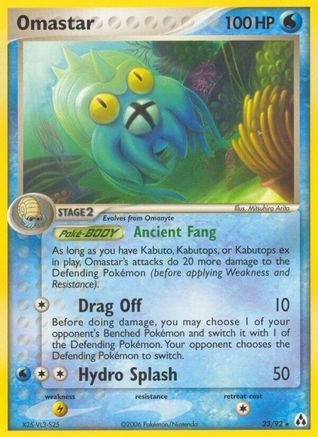 Omastar - Reverse Holofoil - Rare