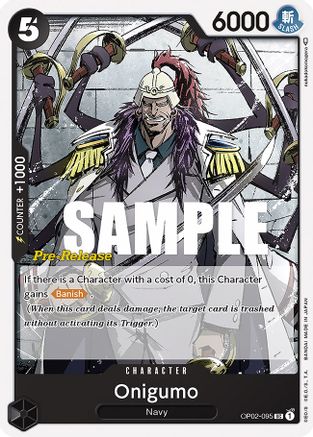 Onigumo (OP02-095) - Uncommon