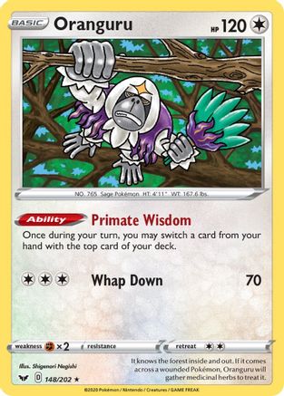 Oranguru - 148/202/202  - Rare