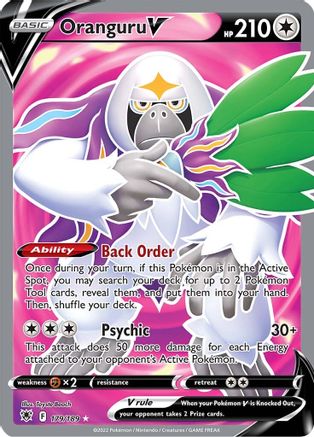 Oranguru V (Full Art) 179 - Holofoil - Ultra Rare