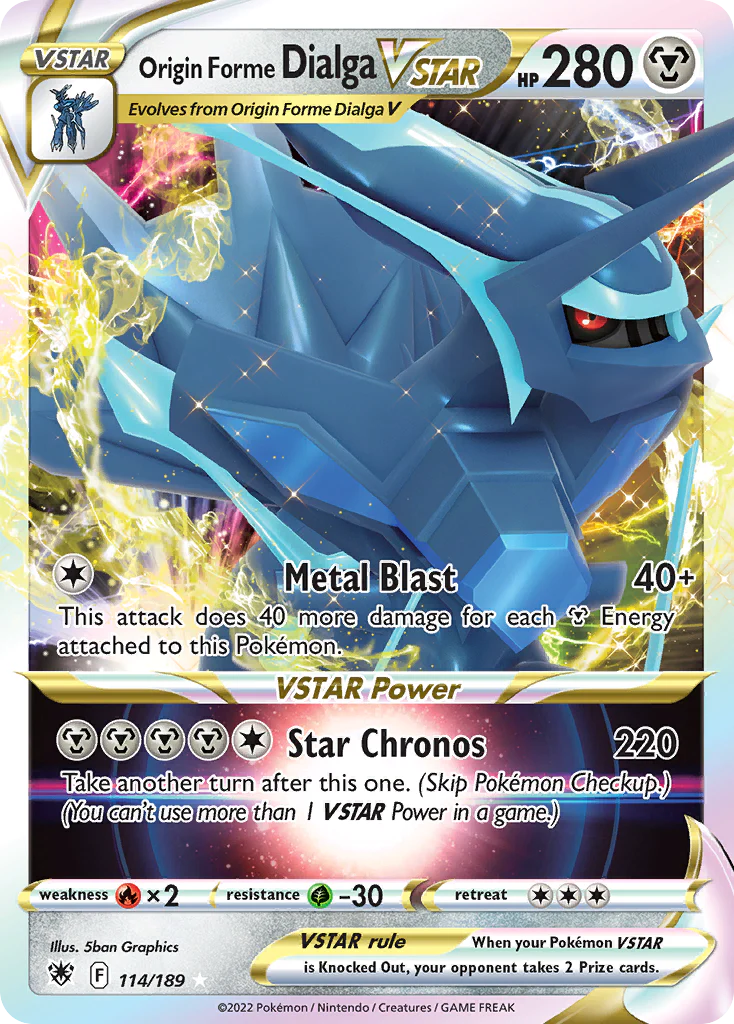 Origin Forme Dialga VSTAR 114 - Holofoil - Ultra Rare