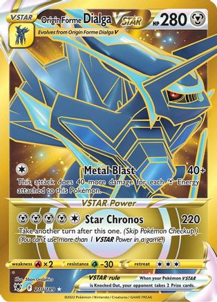 Origin Forme Dialga VSTAR (Secret) 210/189 - Holofoil - Secret Rare