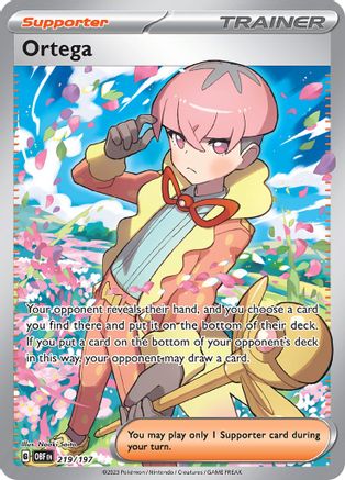 Ortega 219/197  - Holofoil - Ultra Rare