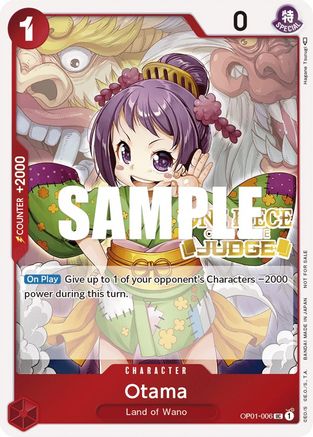 Otama (Judge) (OP01-006) - Promo