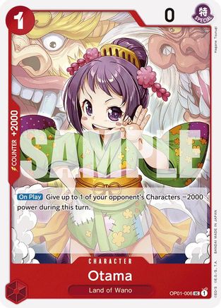 Otama (Reprint) (OP01-006) - Uncommon