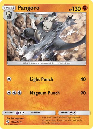 Pangoro - Uncommon