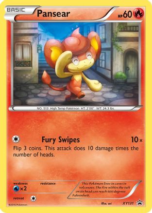 Pansear XY131 - Holofoil - Promo