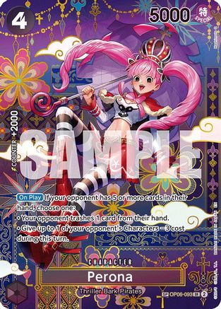 Perona - OP06-093 (SP) (OP06-093) - Super Rare