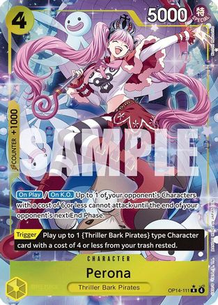 Perona - OP14-111 (Alternate Art) (OP14-111) - Rare