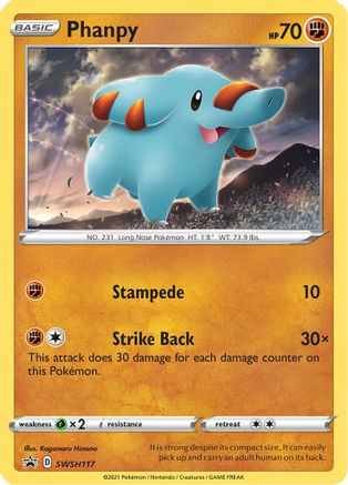 Phanpy SWSH117 - Holofoil - Promo