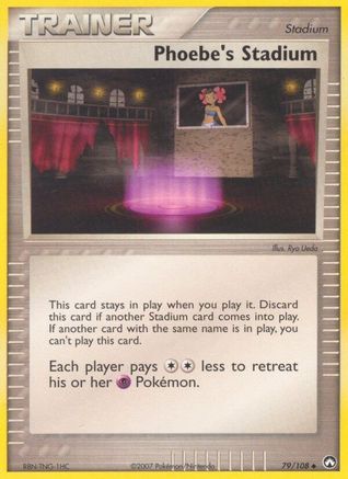 Phoebe's Stadium - Reverse Holofoil - Uncommon