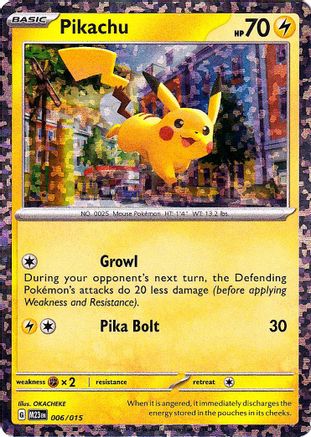 Pikachu 006 - Holofoil - Promo