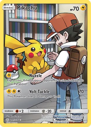 Pikachu (Secret) 241 - Holofoil - Secret Rare