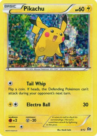Pikachu - 6/12/12 - Holofoil - Promo