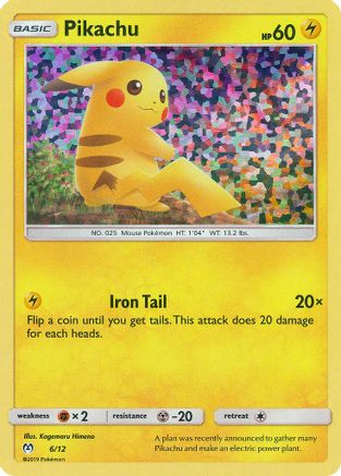 Pikachu - 6/12/12 - Holofoil - Promo