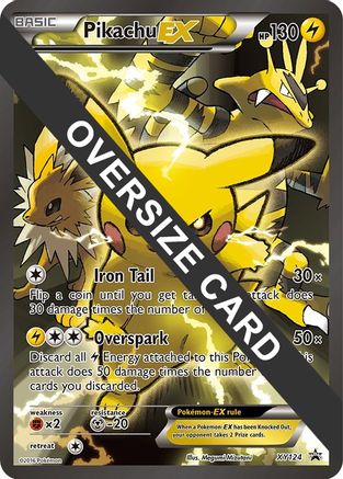 Pikachu EX - XY124 - Holofoil - Promo