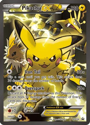 Pikachu EX XY124 - Holofoil - Promo