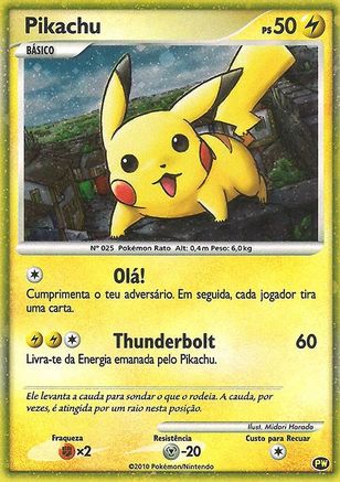 Pikachu (Portuguese) 0PW - Holofoil - Promo