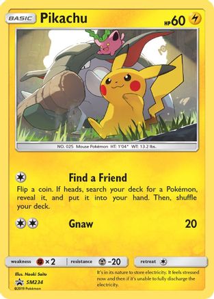 Pikachu SM234 - Holofoil - Promo