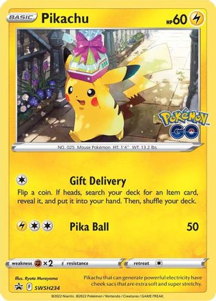 Pikachu SWSH234 - Holofoil - Promo