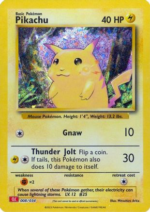 Pikachu 008 - Holofoil - Classic Collection