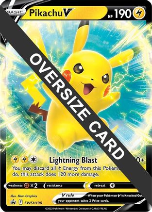 Pikachu V SWSH198 - Holofoil - Promo