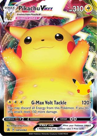 Pikachu VMAX SWSH062 - Holofoil - Promo
