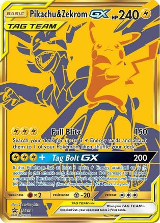 Pikachu & Zekrom GX SM248 - Holofoil - Promo