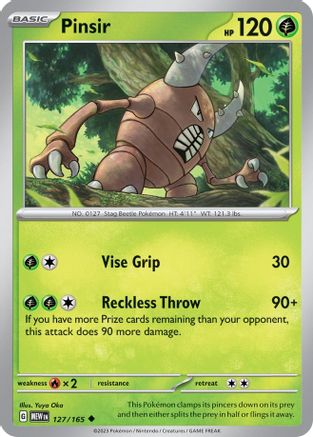 Pinsir 127 - Uncommon