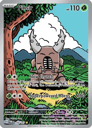 Pinsir 168/167 - Holofoil - Illustration Rare